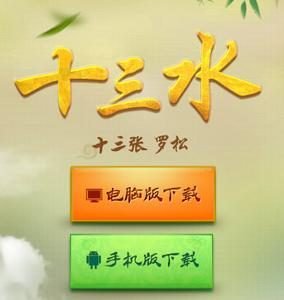 十三水  -  棋牌游戏概述